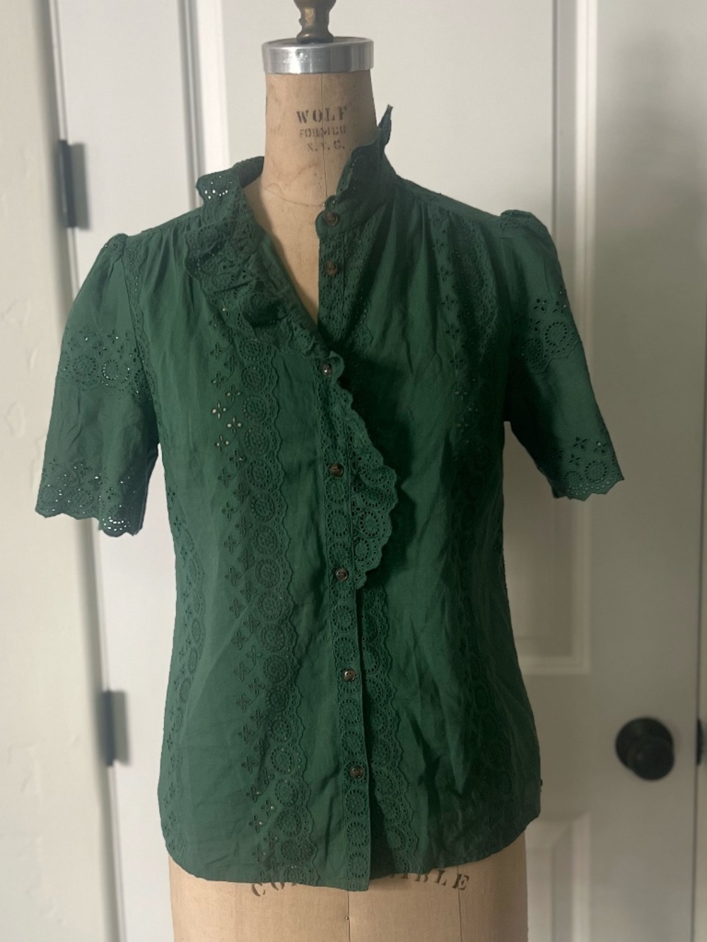 Sezane Lace Top